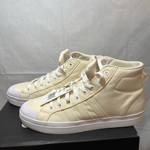 Adidas Bravada Off White Skater Shoes Sneakers size 11-minor blemishes in pics